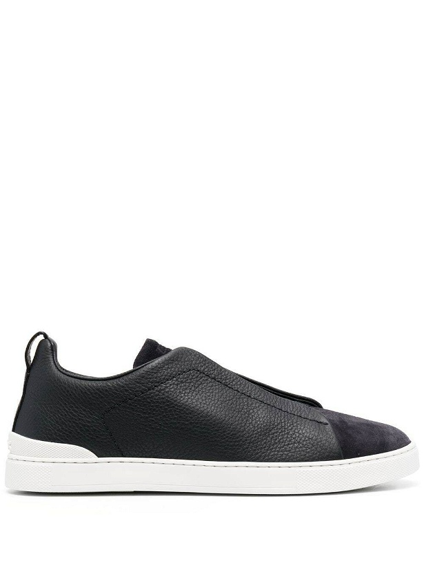Photo: ZEGNA - Leather Sneakers