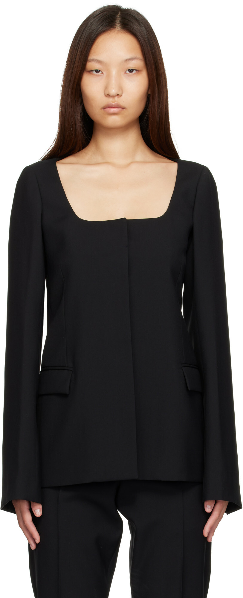 Calvin Klein Collection Black Camille Jacket