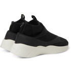 Fear of God Essentials - Suede, Mesh and Neoprene Sneakers - Black
