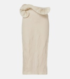 Magda Butrym Asymmetric midi skirt