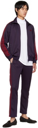 NEEDLES Purple Smooth Track Jacket