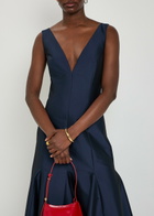 Bernadette Aurelia Taffeta Gown Navy