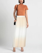 Peserico Womens Maxi skirt Sand