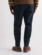 NANUSHKA - Gabe Cotton-Twill Trousers - Blue