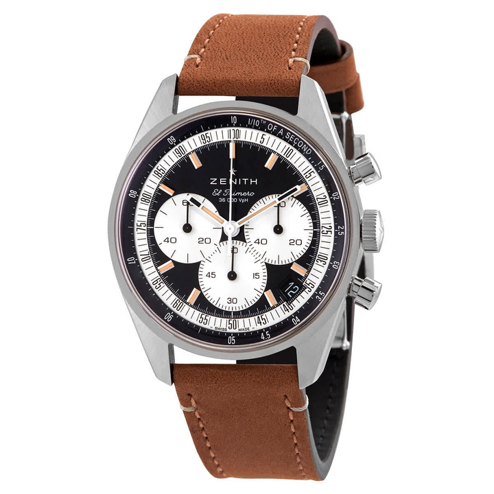 Photo: Zenith Chronomaster El Primero Chronograph Automatic Black Dial Mens Watch 03.3200.3600/21.C903
