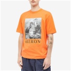 Heron Preston Men's Heron T-Shirt in Orange