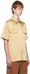 Nanushka Gold Faber Shirt