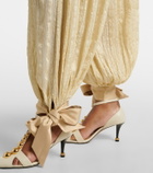 Xu Zhi Striped balloon pants