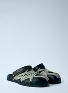 Rick Owens Megalace Mule Granola Flats