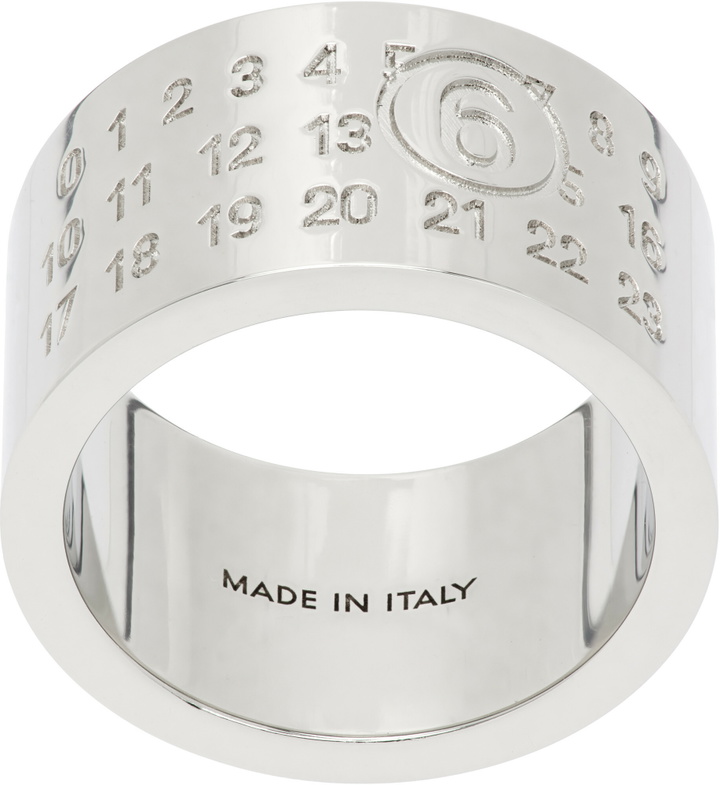 Photo: MM6 Maison Margiela Numeric Ring