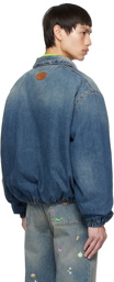 Acne Studios Blue Insulated Denim Jacket