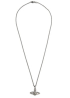Vivienne Westwood Mini Bas Relief orb Necklace - Black - One Size