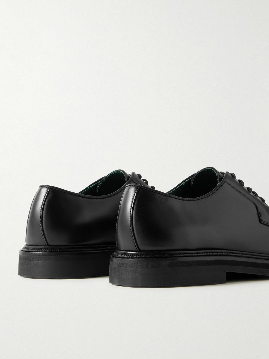 VINNY's - Vinnee Leather Derby Shoes - Black