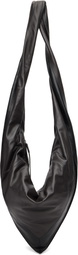 LEMAIRE Black Small Scarf Extended Handle Bag
