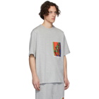 Dries Van Noten SSENSE Exclusive Grey Mika Ninagawa Edition Haney T-Shirt