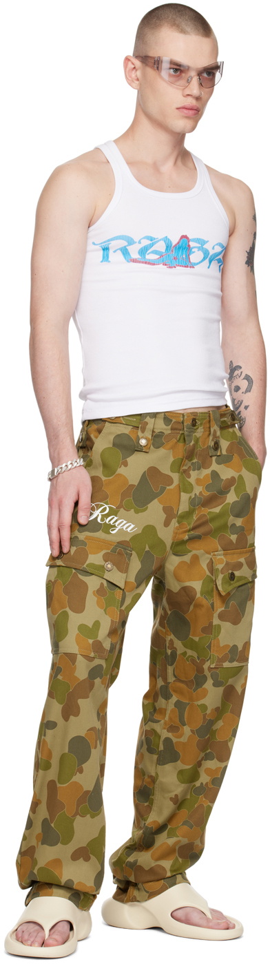 Raga Malak Green Camo Trousers