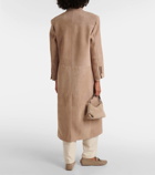 Brunello Cucinelli Suede coat