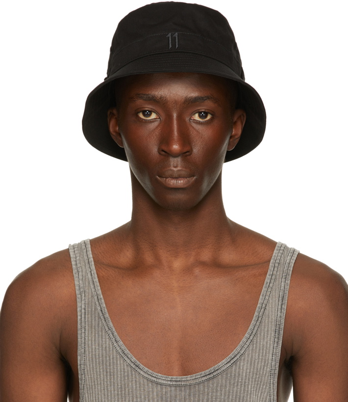 Photo: 11 by Boris Bidjan Saberi Black New Era Edition Logo Bucket Hat