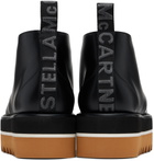 Stella McCartney Black Sneakelyse Platform Loafers