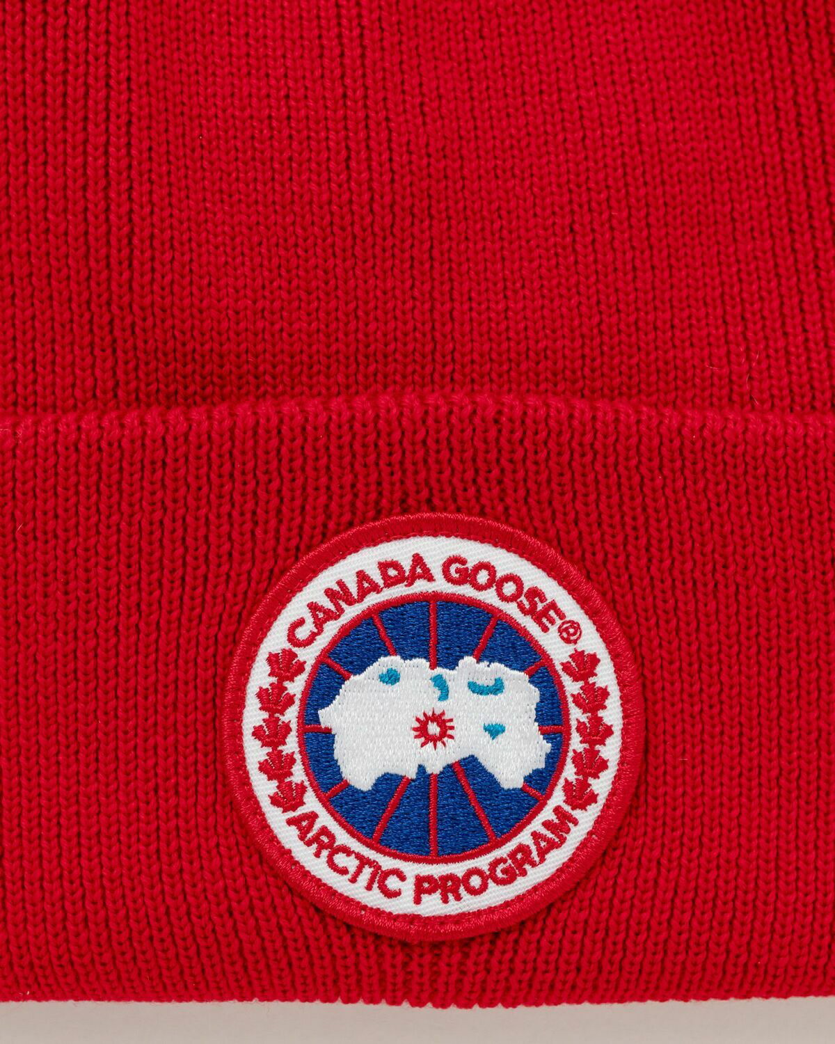 Canada Goose Arctic Toque Red Mens Beanies Canada Goose