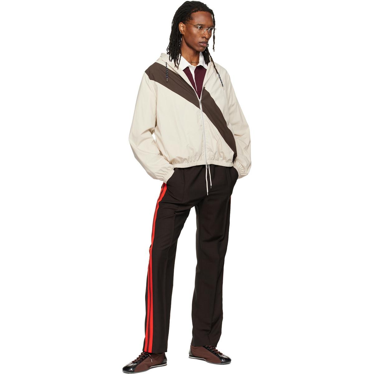 Wales Bonner Brown Energy Trousers