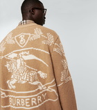 Burberry - Anwell intarsia wool cardigan