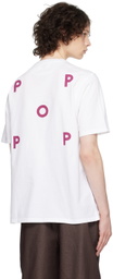 Pop Trading Company White Crewneck T-Shirt