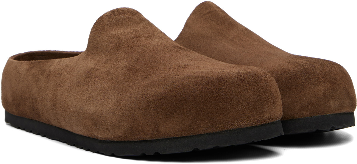 Birkenstock Brown Regular Amsterdam Wrapped Loafers