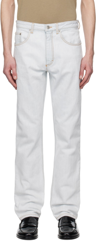 Photo: Bally Blue Five-Pocket Jeans