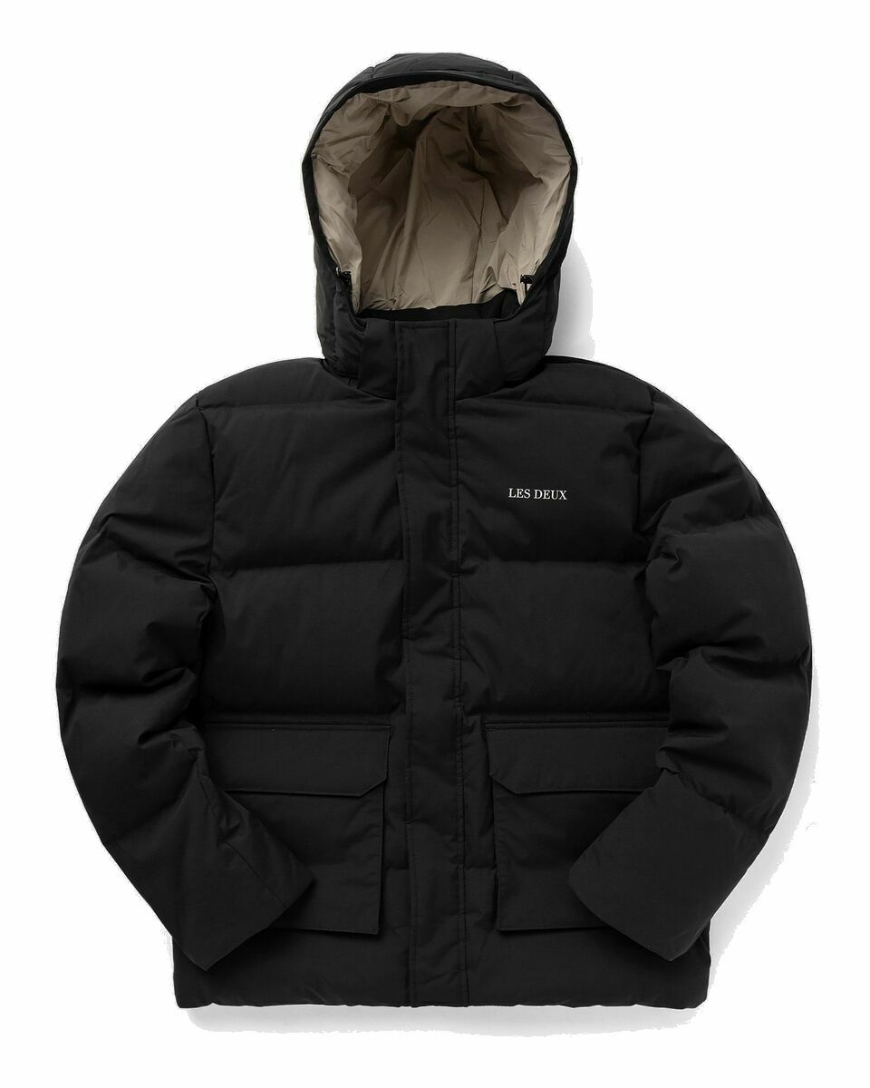 Photo: Les Deux Maddox Down Jacket 2.0 Black - Mens - Down & Puffer Jackets