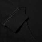 Sunspel Men's Loopback Zip Hoody in Black