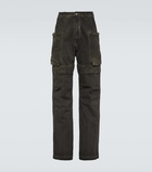 Rick Owens Stefan low-rise cotton-blend cargo pants