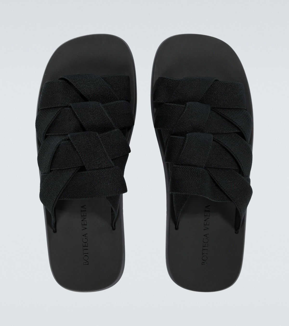 【Bottega Veneta】 Plat Mule Black Buy Bottega Veneta Plat Mule 'Black' - 651402 V0GV0 1000 | GOAT