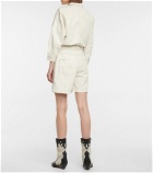 Citizens of Humanity - Willa cotton and linen playsuit