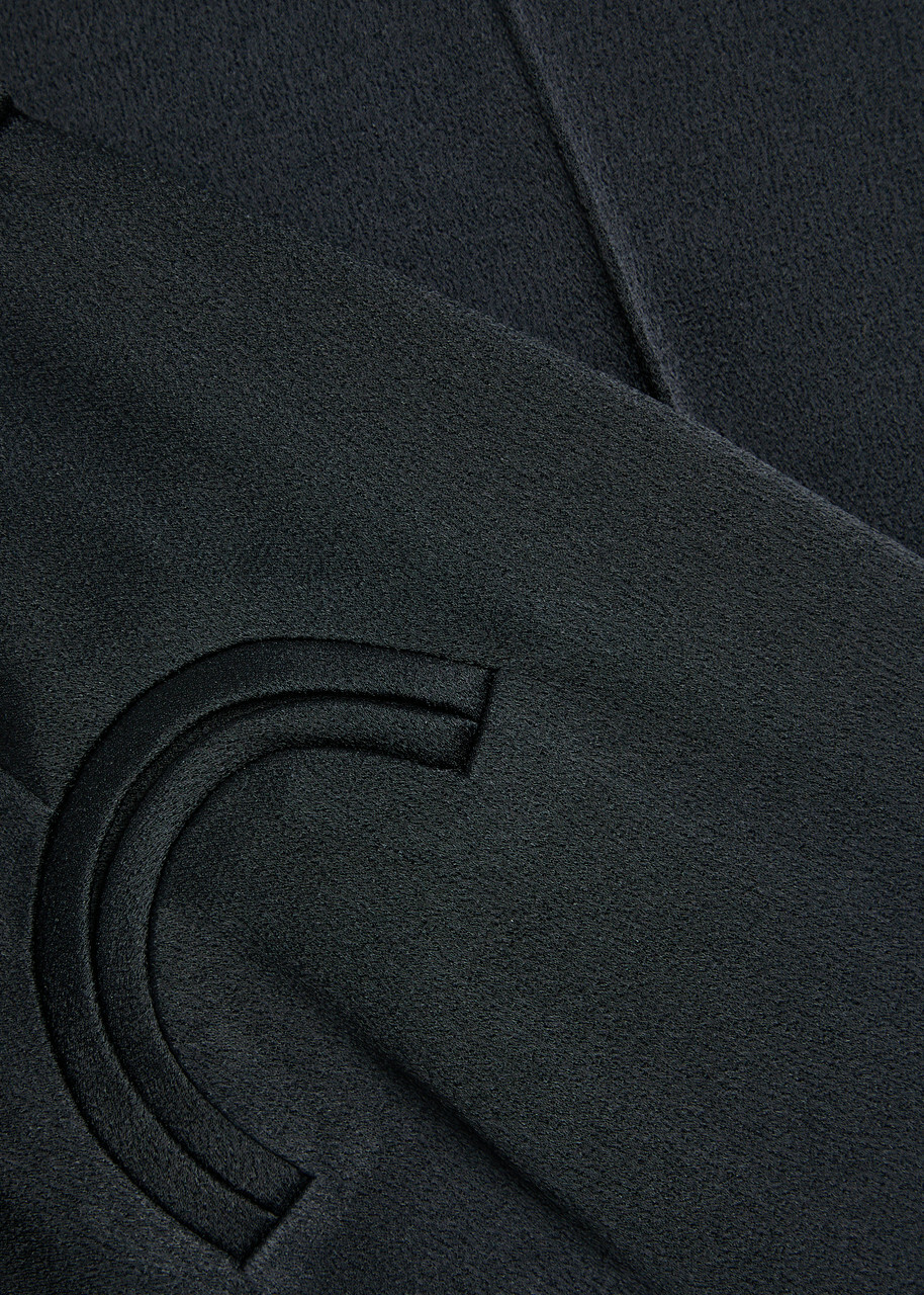Blaze Milano Fox Satin Trousers Dark Blue