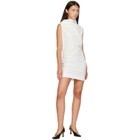 KHAITE Off-White Astor Minidress