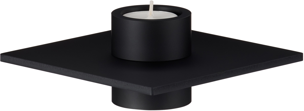 NIKO JUNE Black P-L 05 Tealight Candle Holder