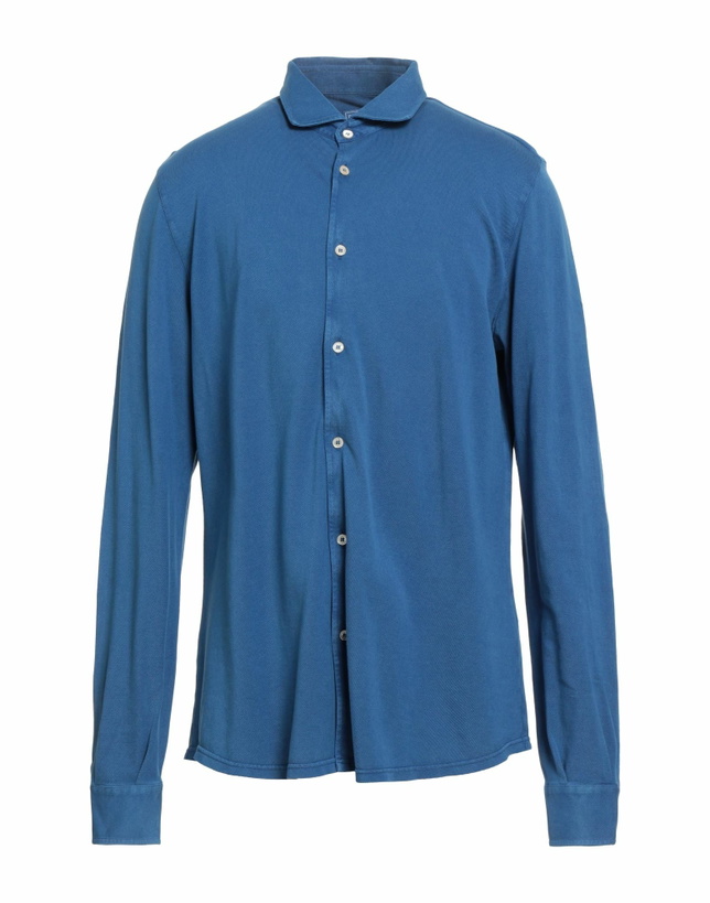 Photo: Fedeli Mens Shirt in Blue