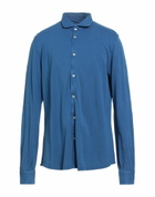 Fedeli Mens Shirt in Blue