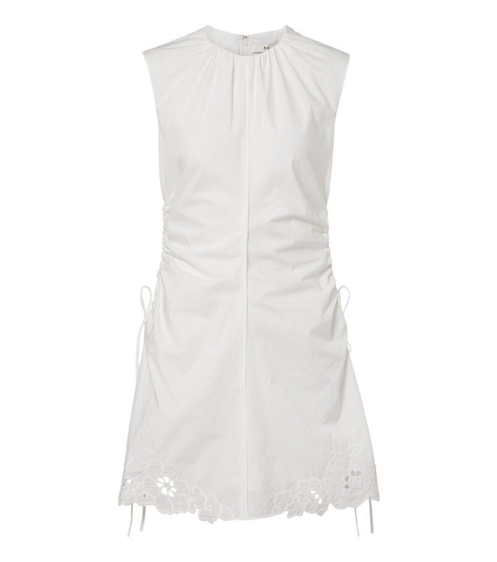 Photo: SIR Klara ruched cotton minidress