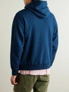 Beams Plus - Cotton-Jersey Hoodie - Blue