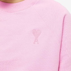 AMI Women's Tonal ADC Sweat in Candy Pink