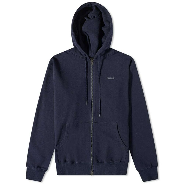Photo: thisisneverthat Men's T.N.T. Classic HDP Zip Up Sweat in Navy