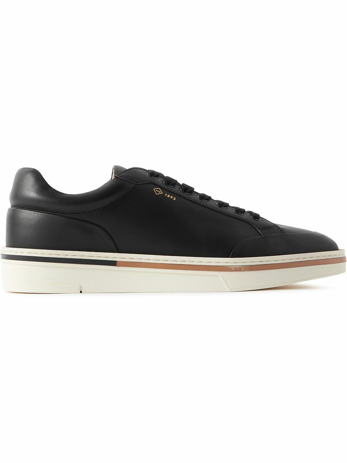 Photo: Dunhill - Metropolitan Leather Sneakers - Black