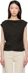 Baserange Brown Turn Tank Top