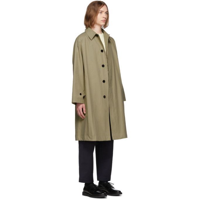 Studio Nicholson Beige Jarvis Coat Studio Nicholson