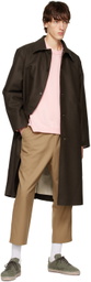 Camiel Fortgens Pink Raw Collar Sweater