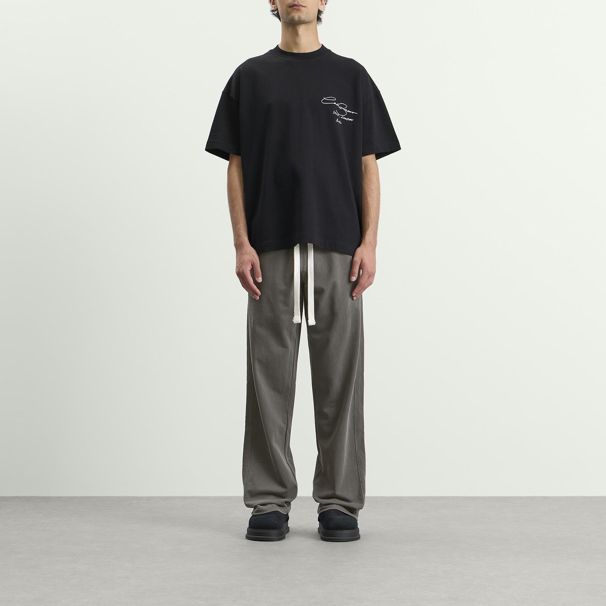 Cole Buxton Men's CB Lounge Sweatpants in Og Washed Black