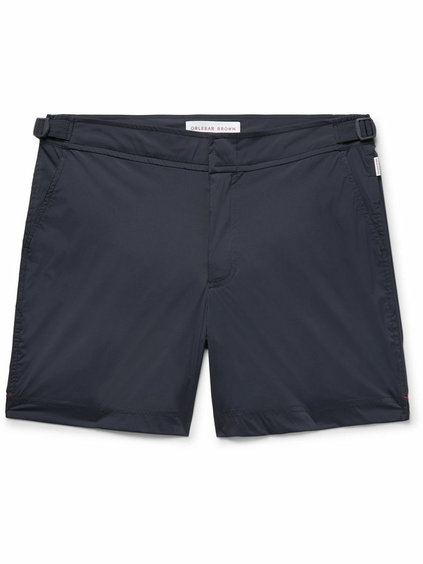 Photo: Orlebar Brown - Bulldog Sport Mid-Length Swim Shorts - Gray