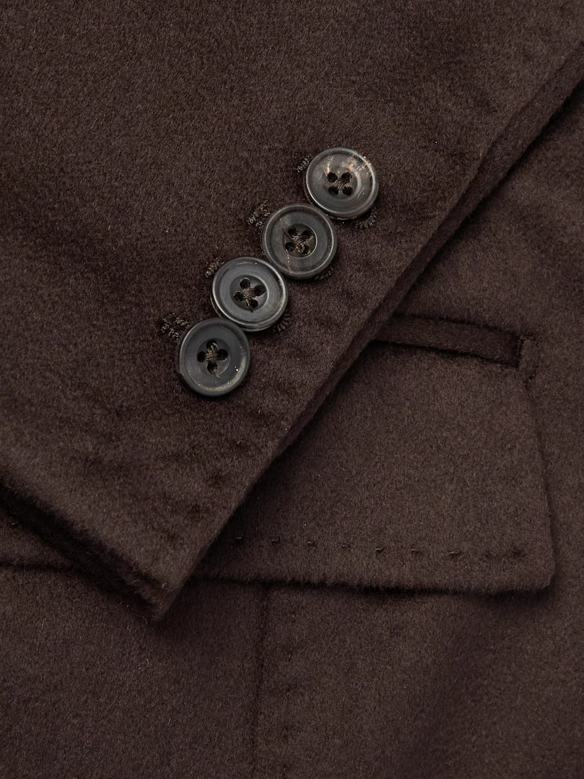 Rubinacci - Unstructured Cashmere Blazer - Brown